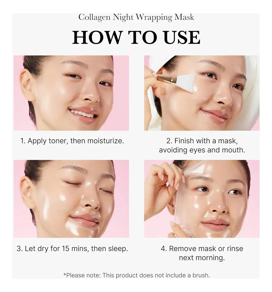 Medicube Mascarilla De Colageno Collagen Night Wrapping Mask - Image 4