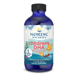 Nordic Naturals Childrens Dha 530mg Omega 3 119 Ml Sabor Fresa Frutilla