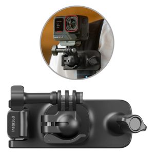 Clip De Cámara Para Mochila De Insta360 Color Negro