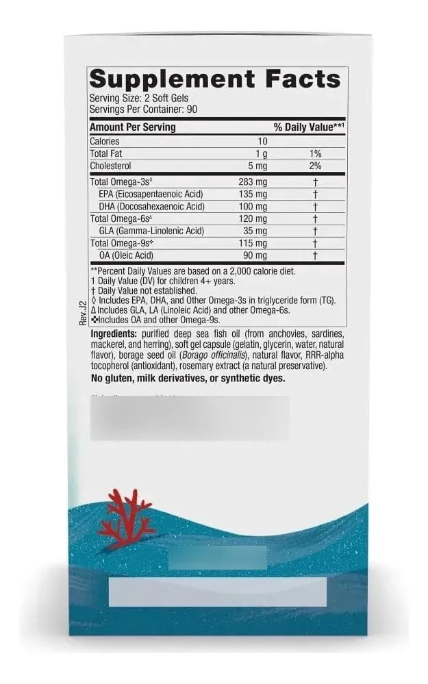 Aceite De Pescado Omega 3s Nordic Natural Niños X 180 Caps - Image 5