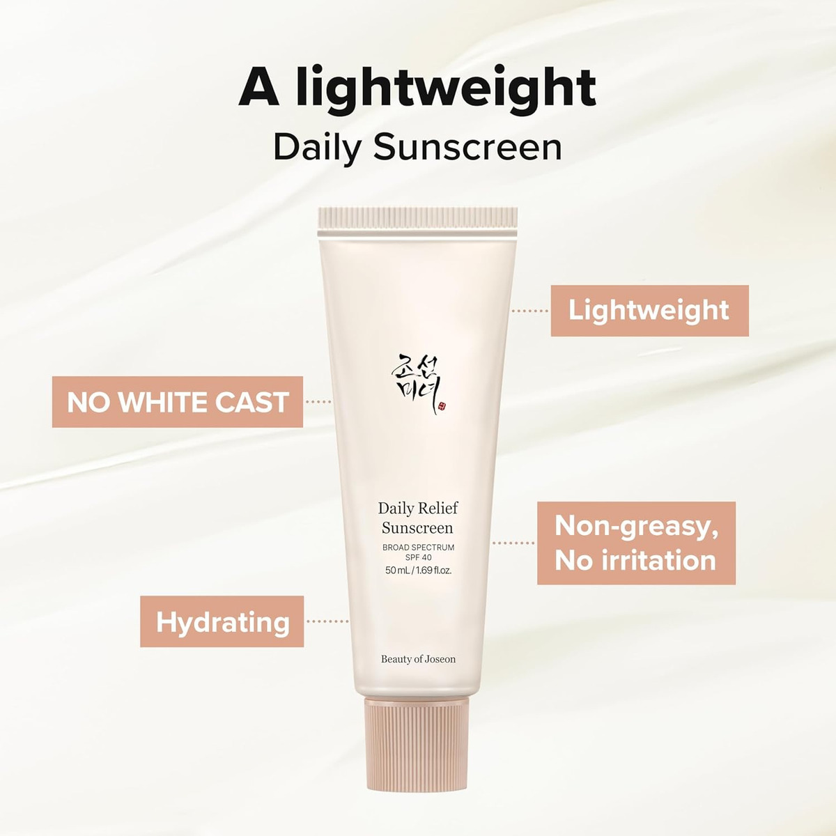 Beauty Of Joseon - Daily Relief Sunscreen, Spf 40, 50 Ml - Image 2