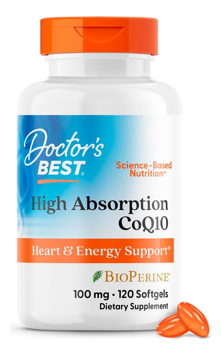 Doctors Best Suplemento Coq10 - Alta Absorción X120 Cápsula
