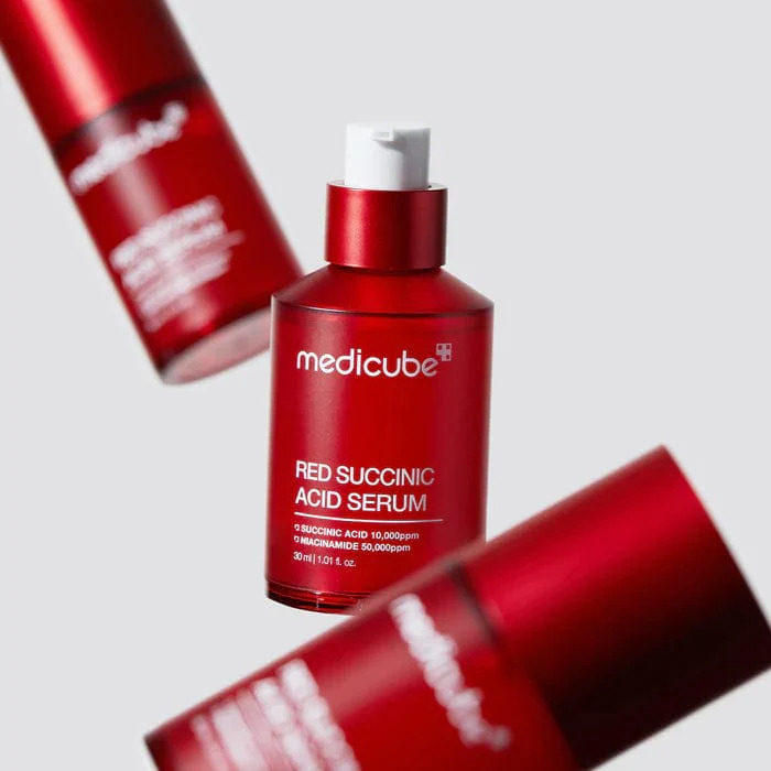 Serum Red Succinic Acid - Para Piel Con Granos, Manchas Noche - Image 6