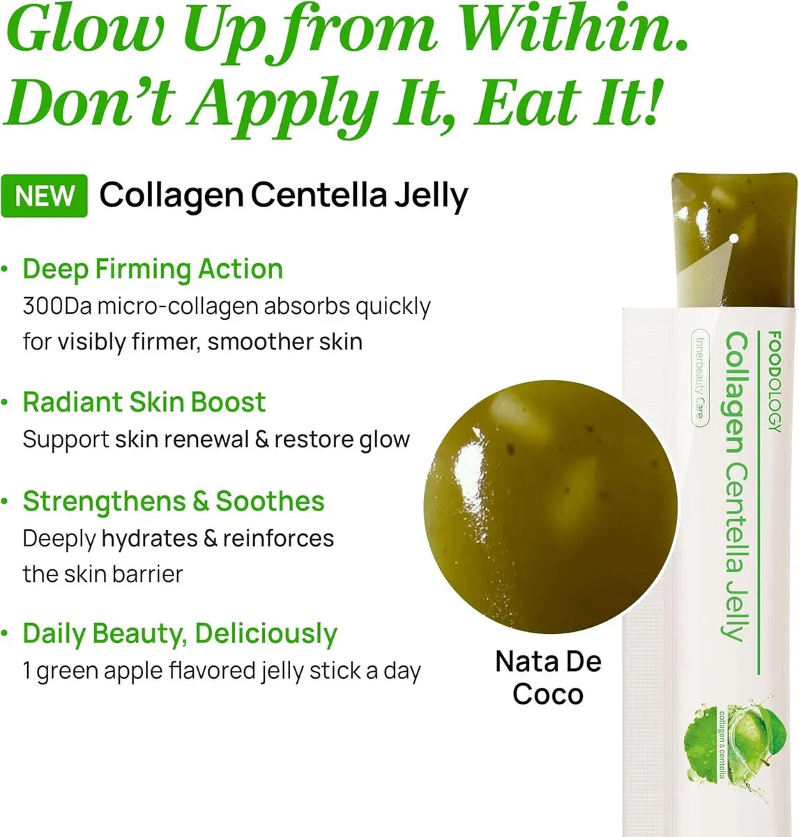 Foodology Suplemento De Collagen Centella Jelly - 10sticks - Image 2