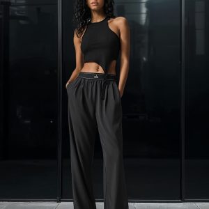 Alo Yoga Pantalón Ancho Suit Up Trouser (long)