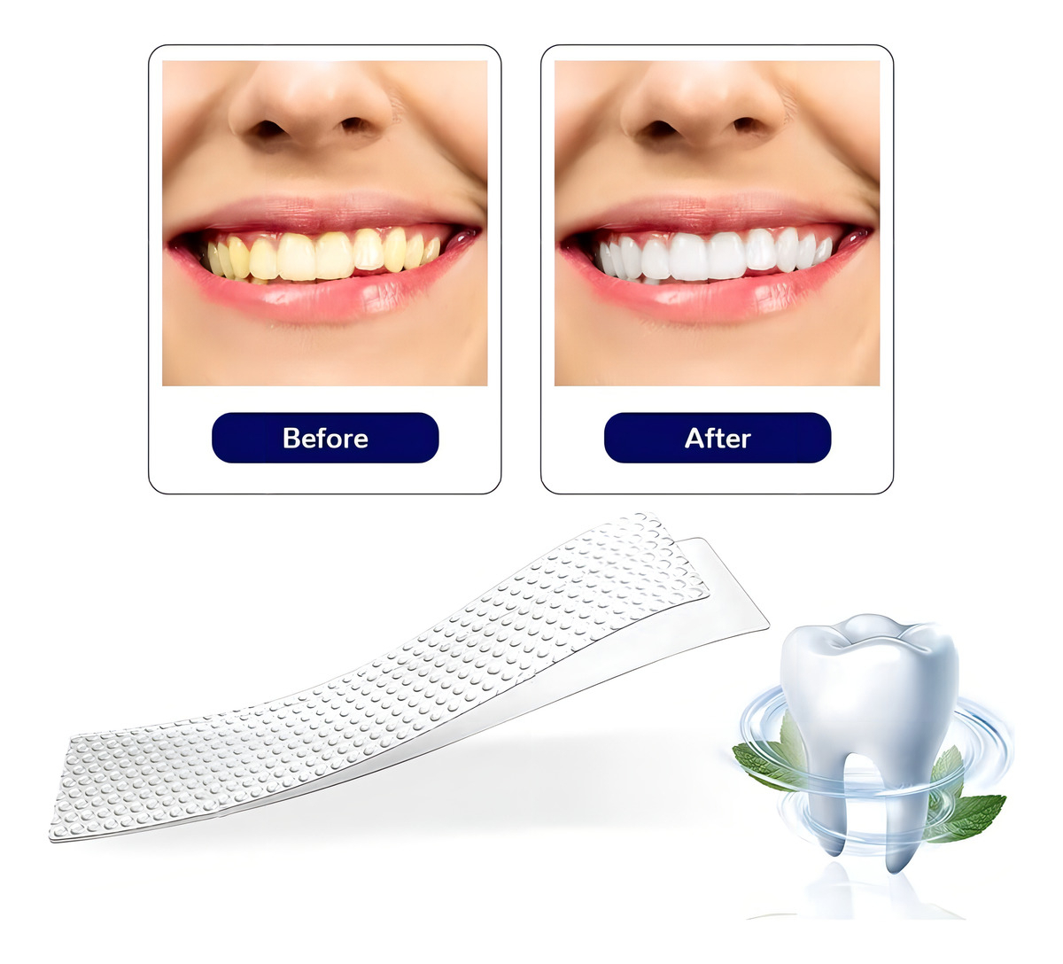 Blanqueador Dental Ultra Blanqueador, 28 Cintas 5d, Color Bl - Image 11