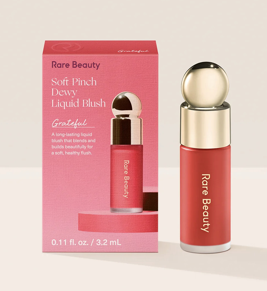 Rare Beauty Liquid Blush Mini - Soft Pinch Tono Happy - Image 5