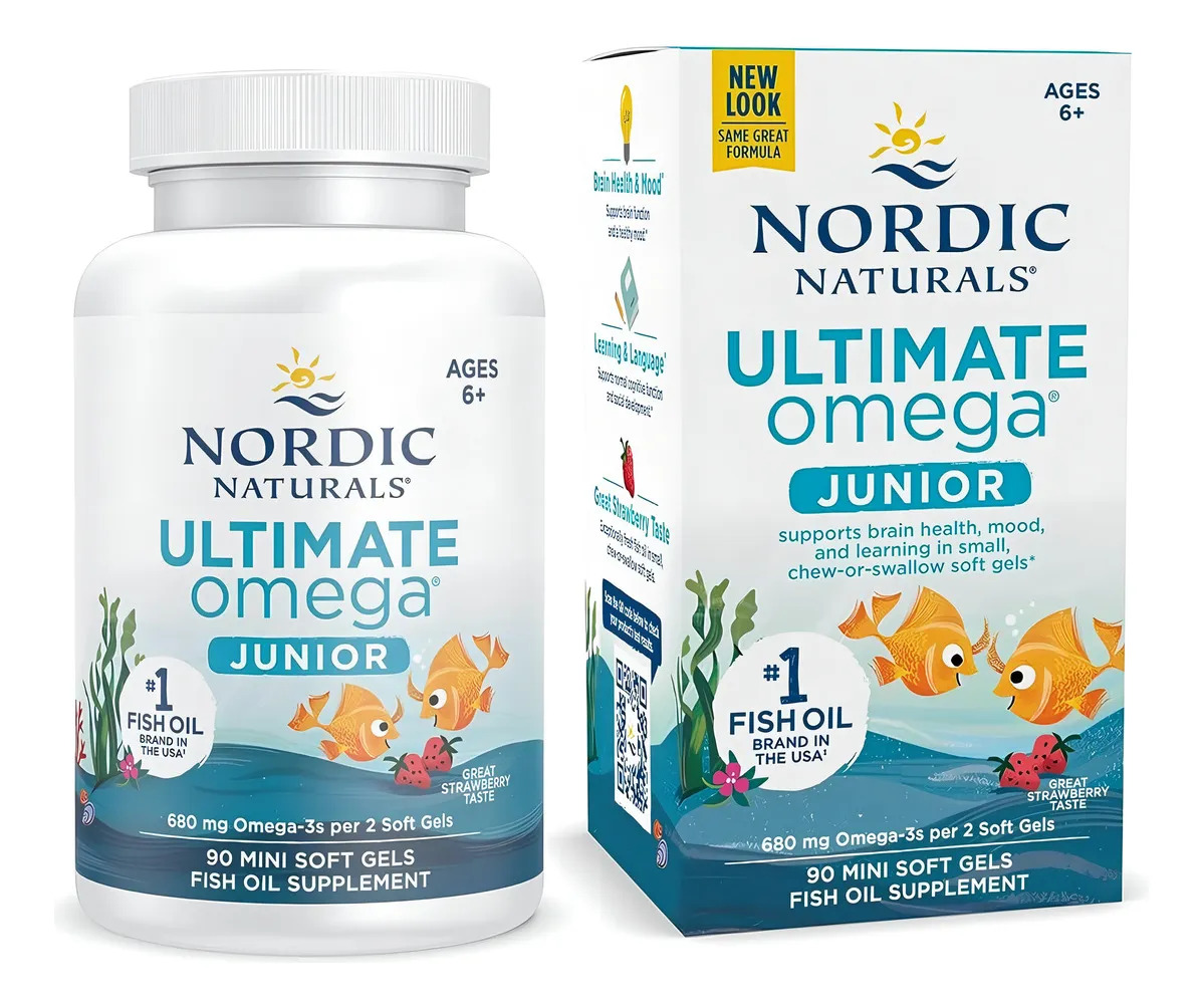 Omega 3 Nordic Naturals Ultimate Omega Junior Niños Frutilla