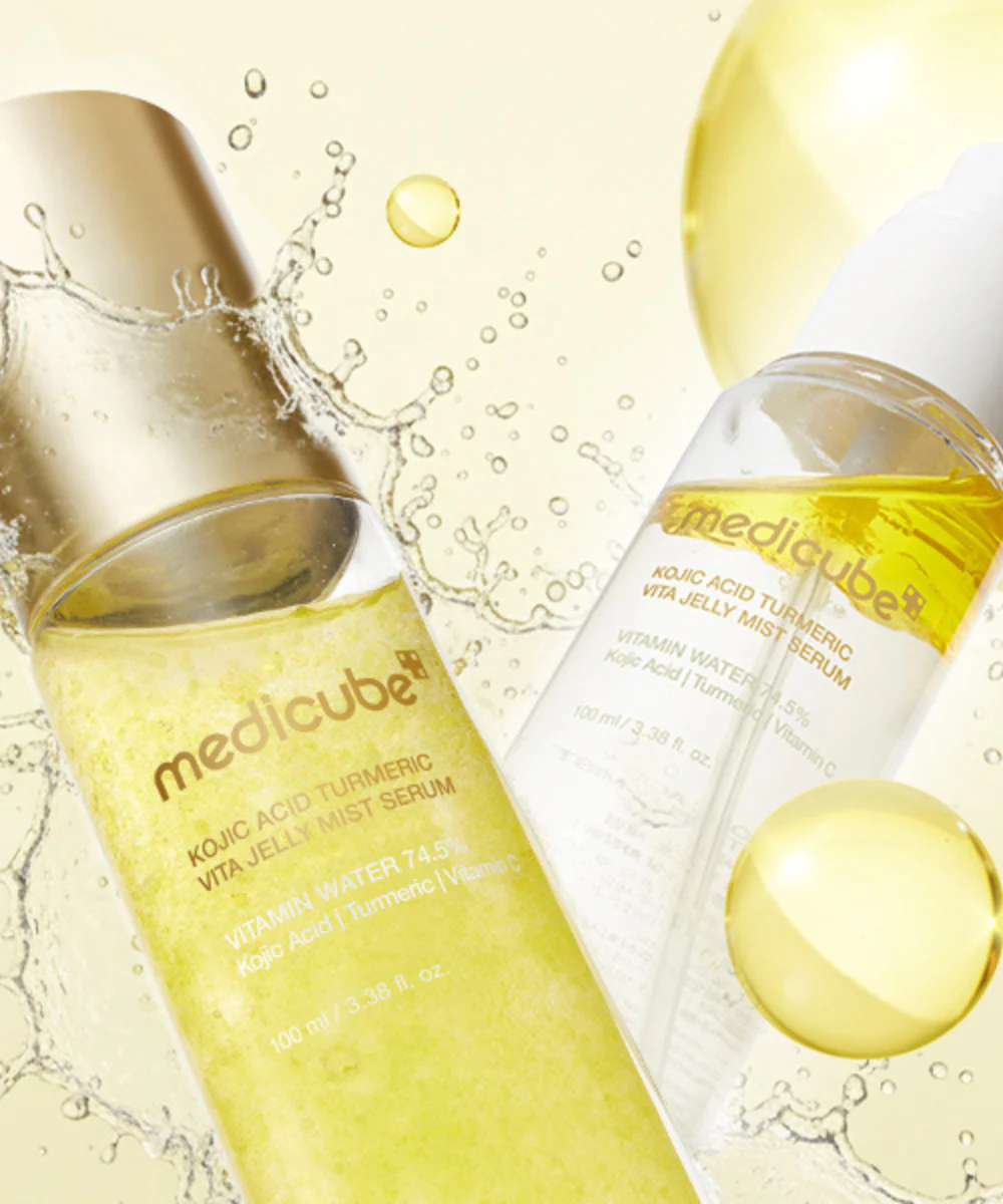 Medicube Kojic Acid Turmeric Vitamin Gold Jelly Mist Serum Todo Tipo De Piel Día/noche - Image 5
