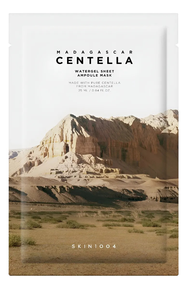 Skin1004 Madagascar Centella Watergel Sheet Ampoule Mask - 1 Pieza Sensible