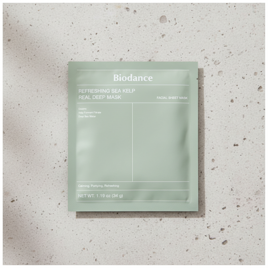Biodance Mascarilla Facial Refreshing Sea Kelp Real -1und - Image 6