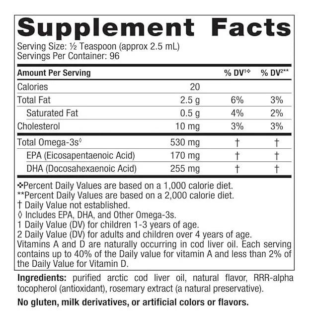 Nordic Naturals Childrens Dha Suplemento D Omega-3/ 8 Fl Oz - Image 3
