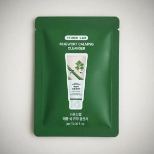 Round Lab Mugwort Calming Cleanser Sachets 2ml Limpiador Normal A Sensible Día/noche