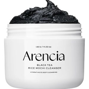 Arencia Black Tea Rice Mochi Cleanser Limpiador Té Negro