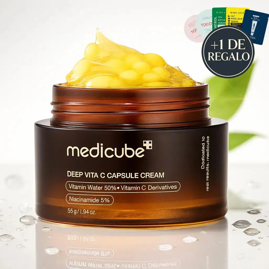Hidratante Facial Medicube Deep Vitamina C Golden Capsule - Image 3