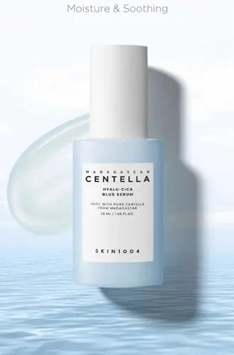 Skin1004 Madagascar Centella Hyalu Cica Blue Serum 50ml Momento De Aplicación Día/noche Tipo De Piel Todo Tipo De Piel