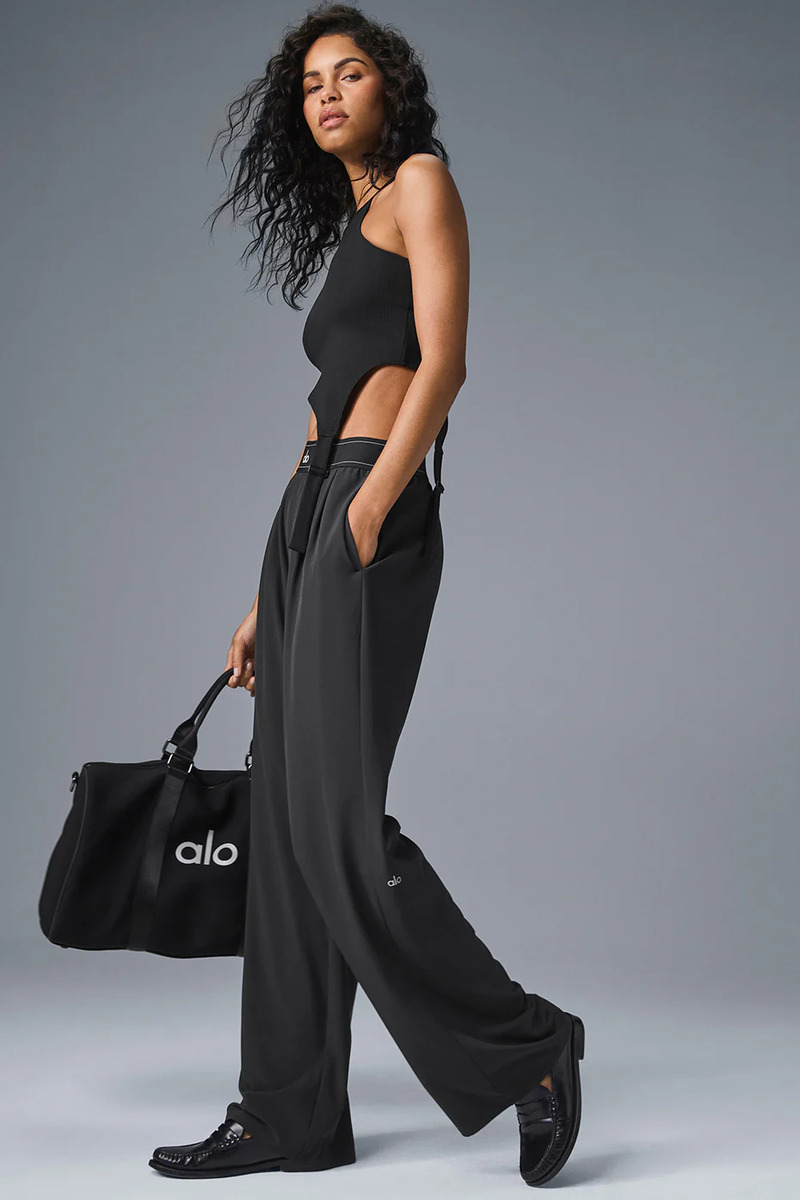 Alo Yoga Pantalón Ancho Suit Up Trouser (long) - Image 5