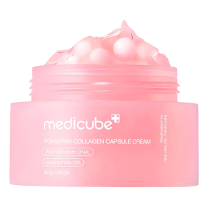 Crema Salmon Gel Capsulas Colágeno Hidratante Medicube 55ml Normal A Sensible Día/noche