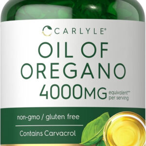 Carlyle Suplemento Aceite De Orégano 4000 Mg- Potencia Máx