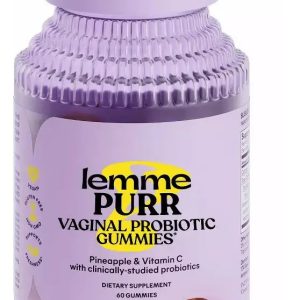 Lemme Probióticos Vaginales Gomitas 60 Unidades Sabor Ananá Veganas
