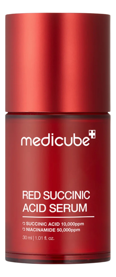 Serum Red Succinic Acid - Para Piel Con Granos, Manchas Noche