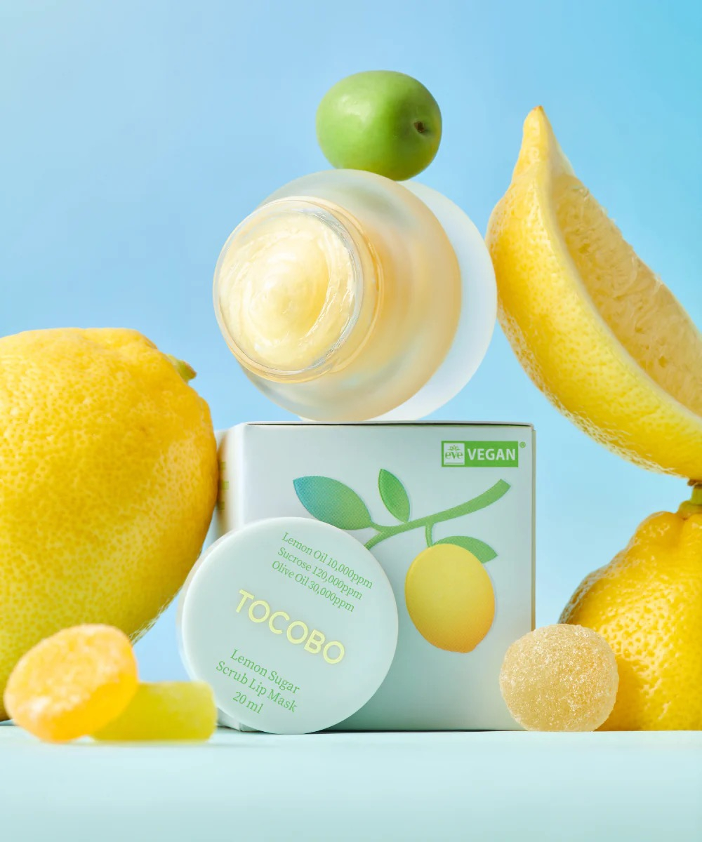 Tocobo Lemon Sugar Lip Mask Exfoliación + Hidratación - Image 6