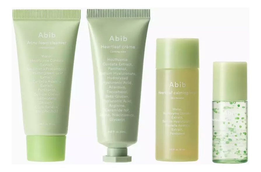 Abib Heartleaf Calming Trial Kit Facial Piel Sensible Y Acné - Image 2