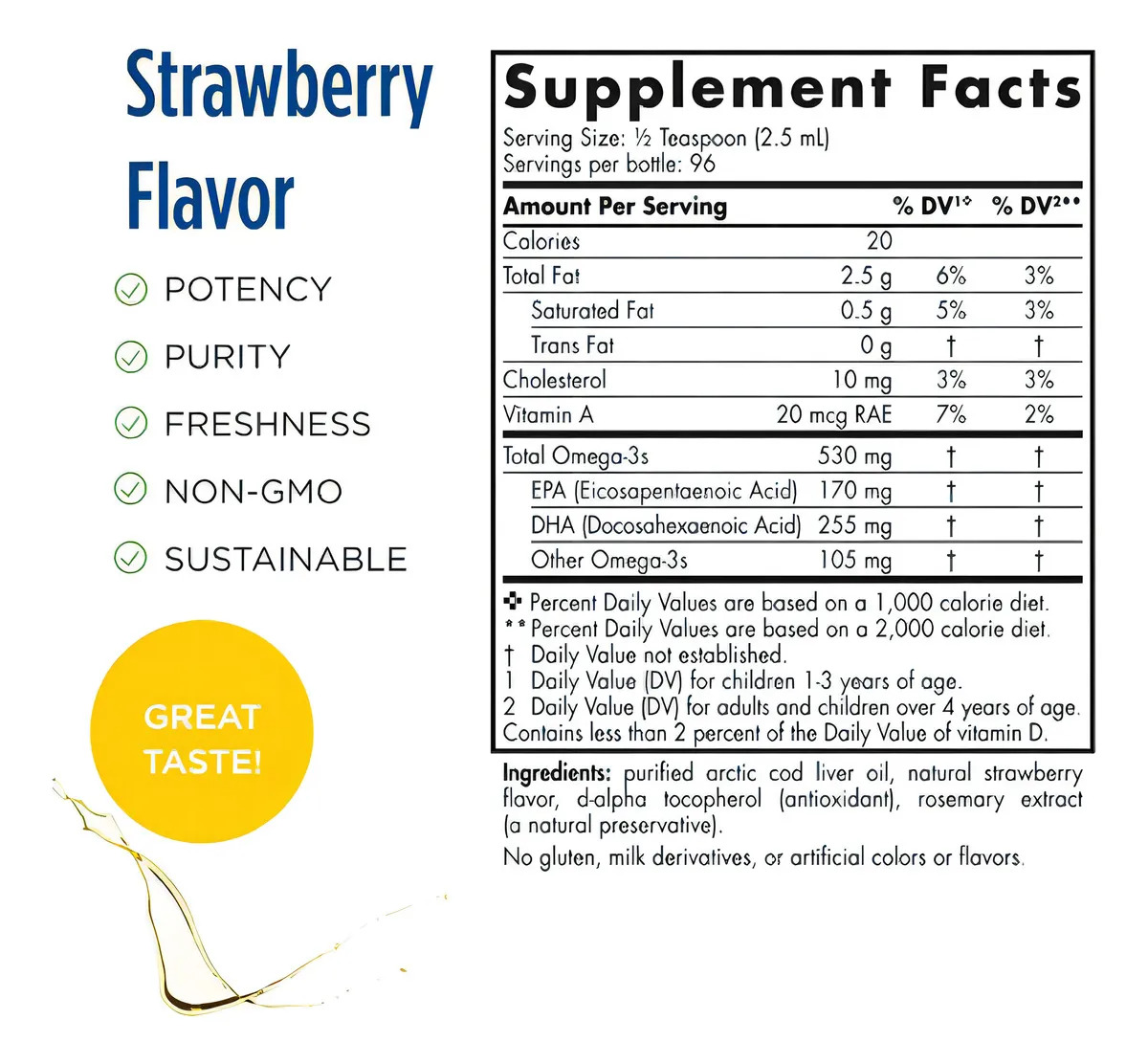 Nordic Naturals Childrens Dha Suplemento D Omega-3/ 8 Fl Oz - Image 7