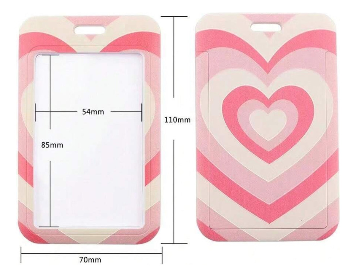 Cinta Porta Credencial Dni Sube De Corazón - Image 2