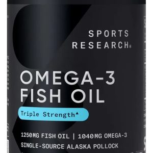 Sports Research Omega-3 - 90 Unidades