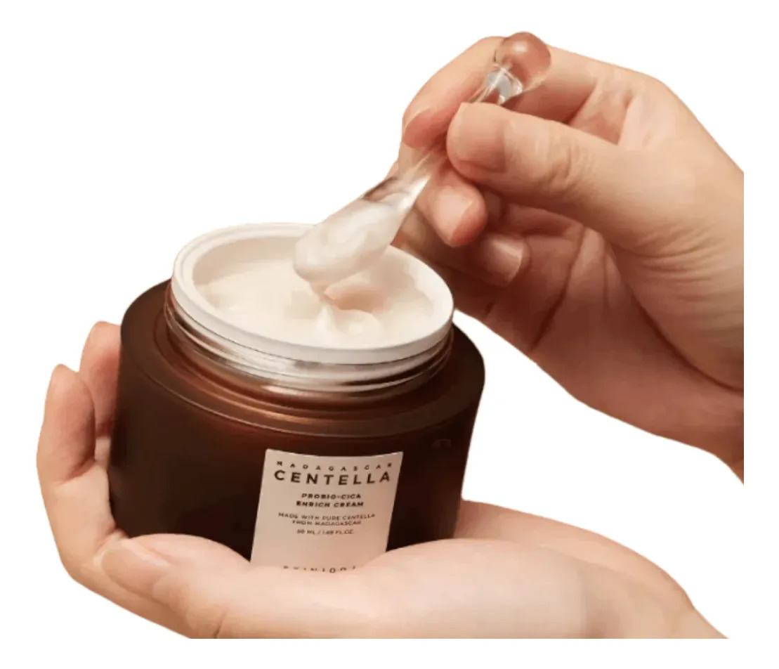 Skin1004 Madagascar Centella Probio-cica Enrich Crema - 50ml Madura Día/noche - Image 4