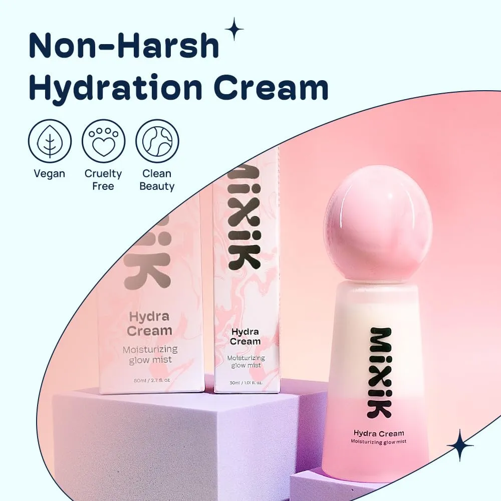Mixik Hydra Cream – Moisturizing Glow Mist - Image 2