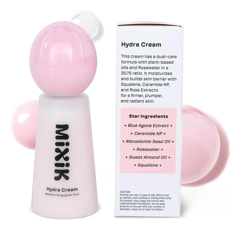 Mixik Hydra Cream – Moisturizing Glow Mist - Image 5