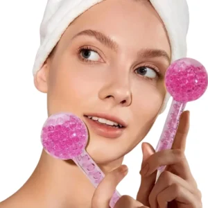 Ice Globes - Masajeador Facial Frio De Cristal