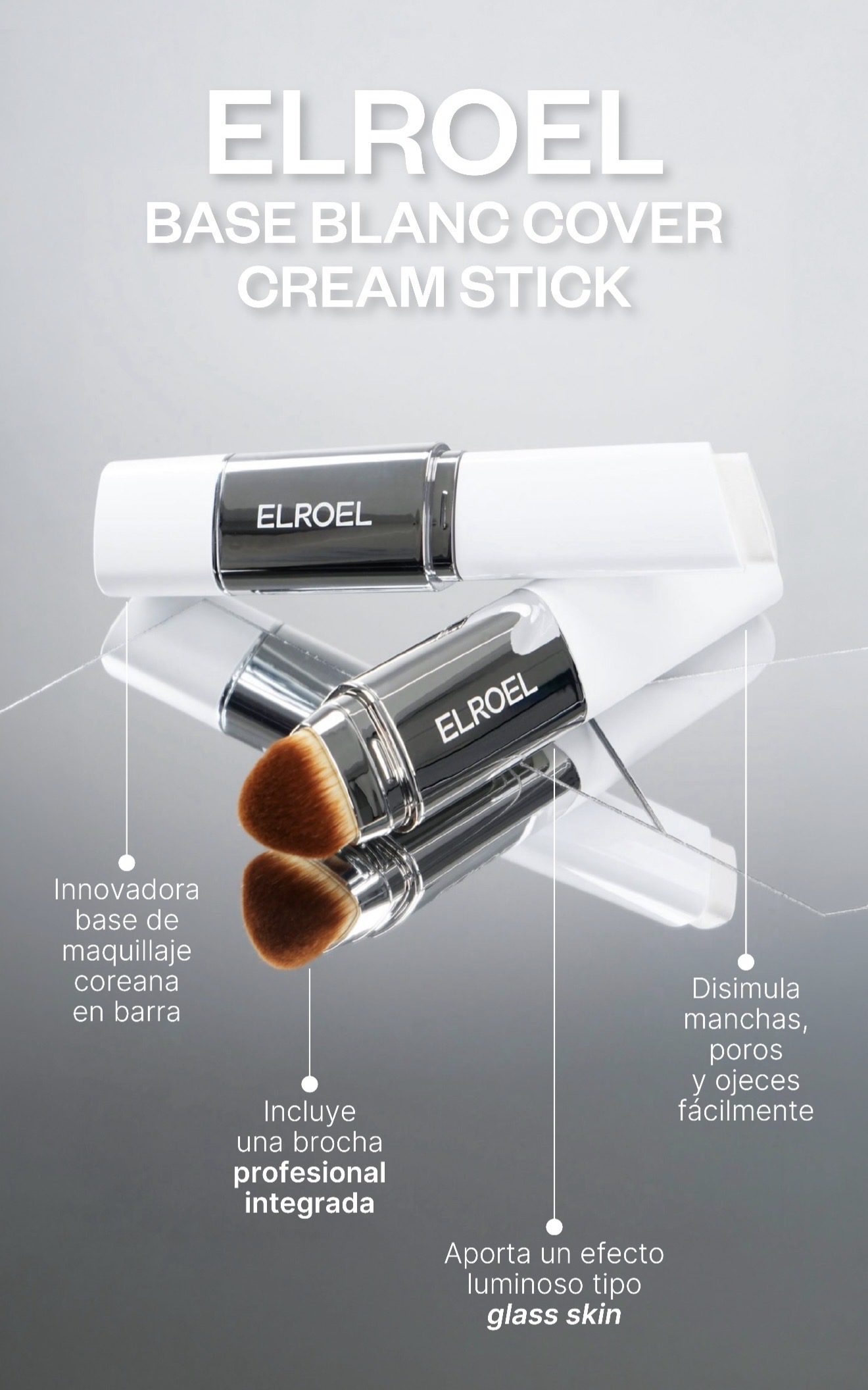 Elroel Blanc Cover Cream Stick - Imagen 2