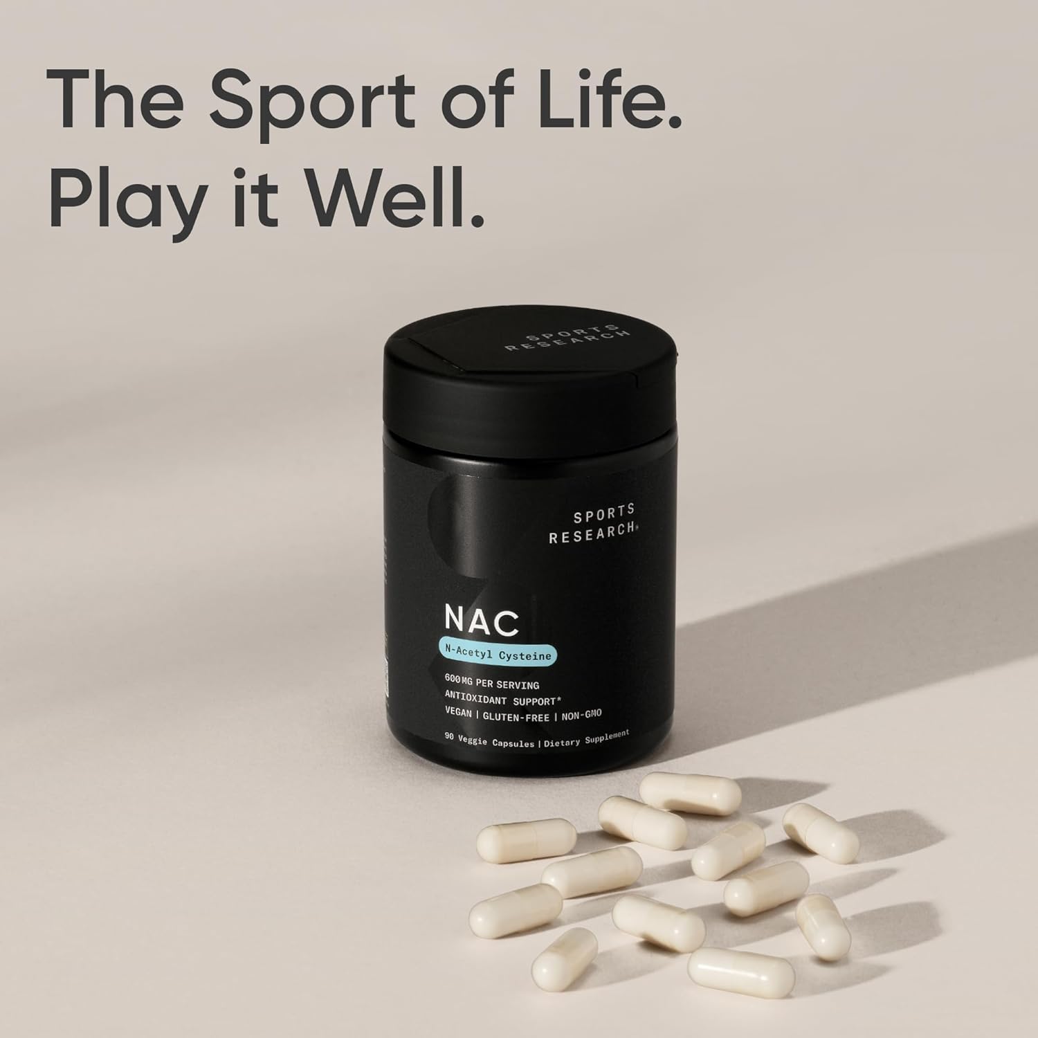 Sports Research NAC 600 mg - Imagen 5