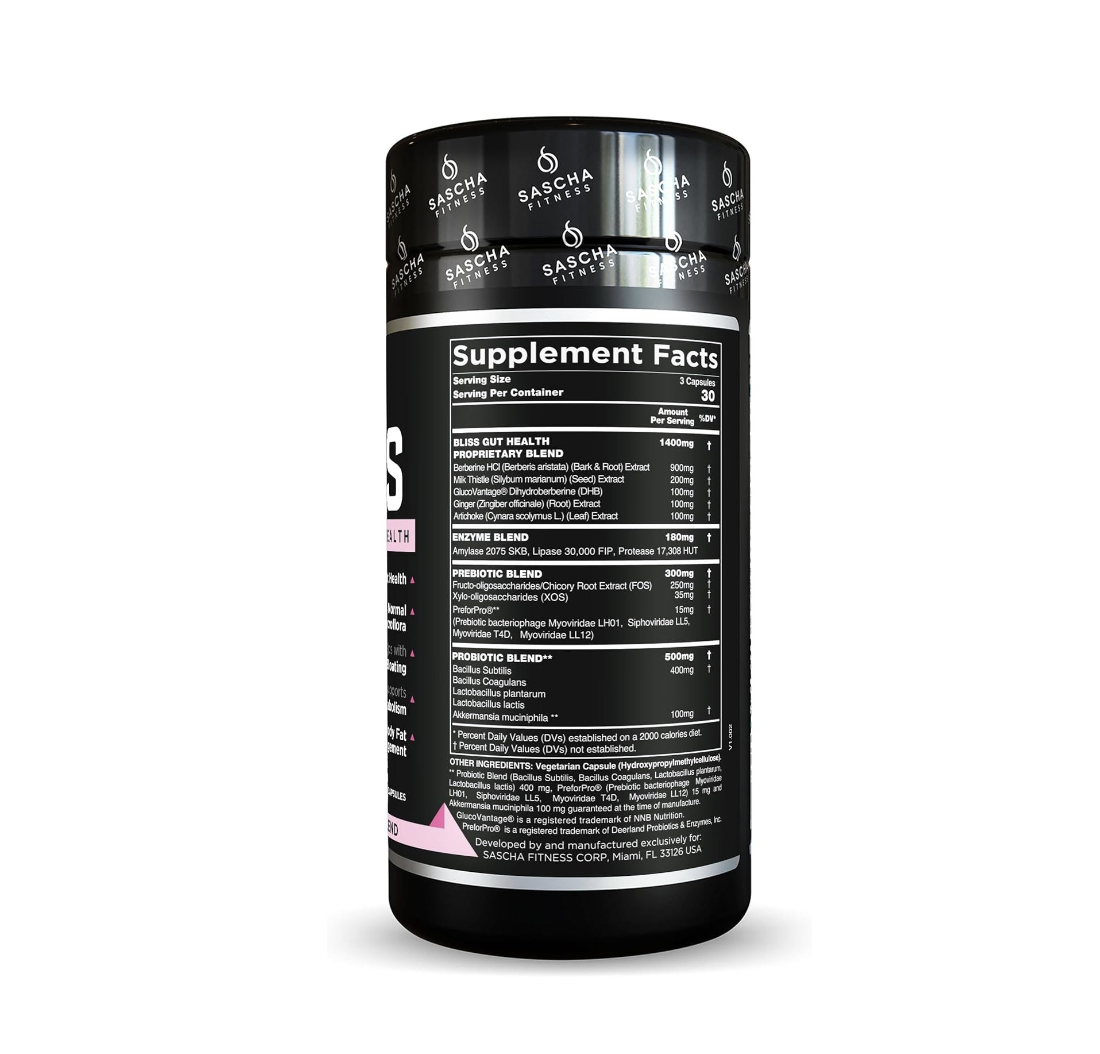 Sascha Fitness Bliss | 90 Caps - Image 4