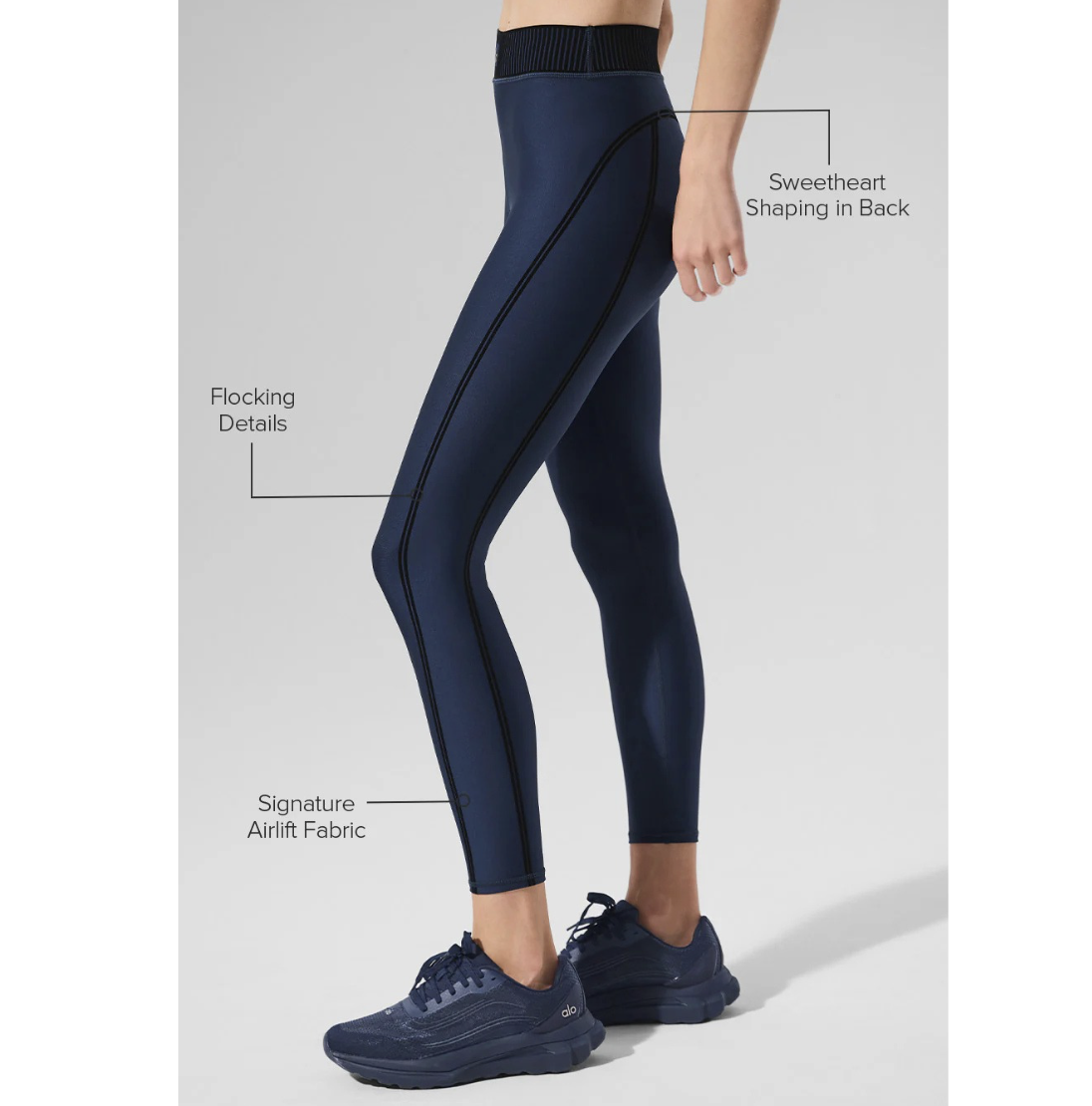 Alo Yoga Leggins Calza Deportiva Airlift High-waist 7/8 - Image 4