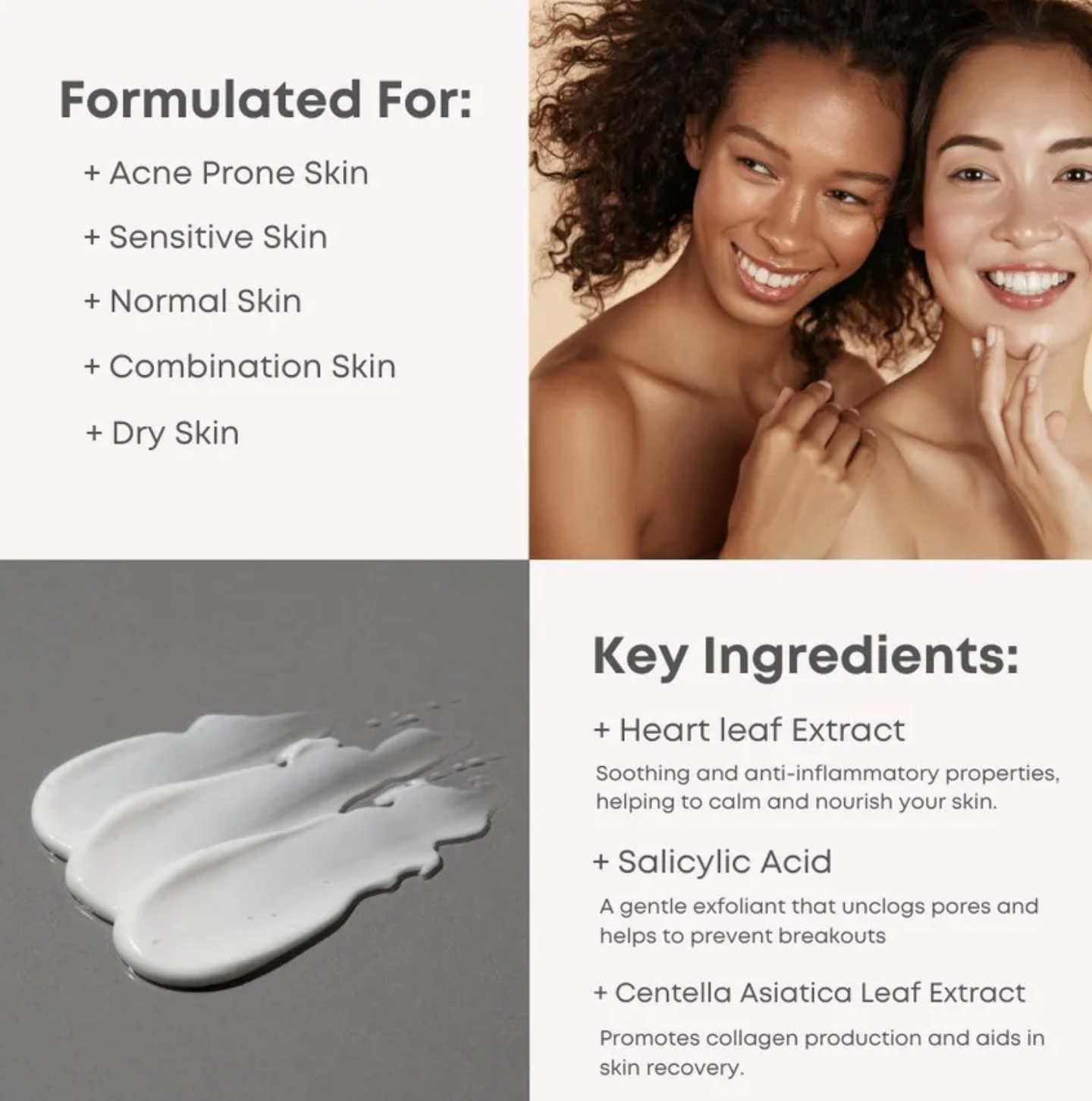 Nineless A-Control Heartleaf & BHA Cleanser MINI - Image 3