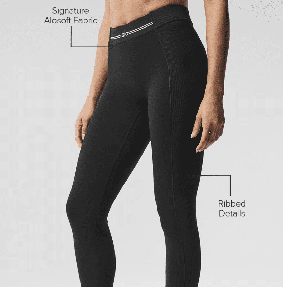Alo Yoga Alosoft High-waist 7/8 Relay - Imagen 3