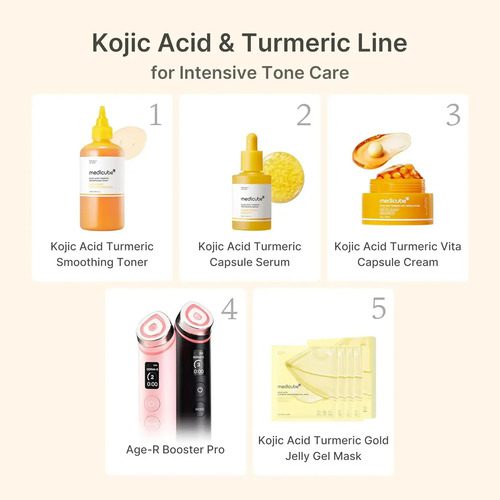 Medicube Kojic Acid Turmeric Vita Capsule Cream 53g Todo Tipo De Piel Noche - Imagen 7