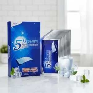 Blanqueador Dental Ultra Blanqueador, 14 Pares, 28 Tiras- 5d