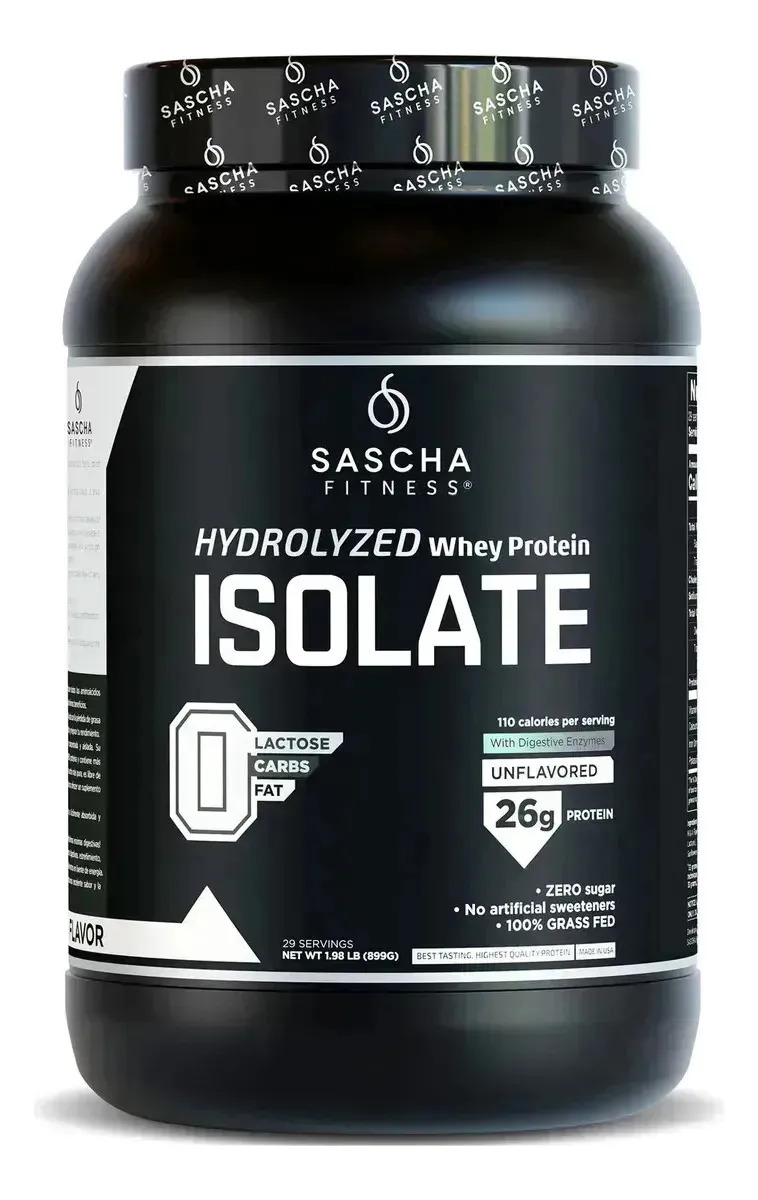 Proteína Sascha Fitness Whey Protein Isolate- Varios Sabores - Image 11