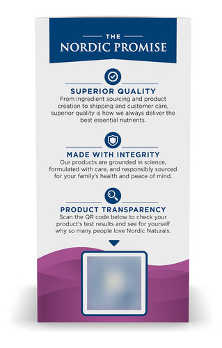 Nordic Naturals | Prenatal Dha | 830mg/400i.u | 180 Softge Sabor Sin Sabor - Image 5