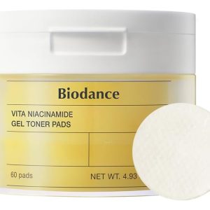 Biodance Vita Niacinamide Gel Tonico Pads 60 Almohadillas