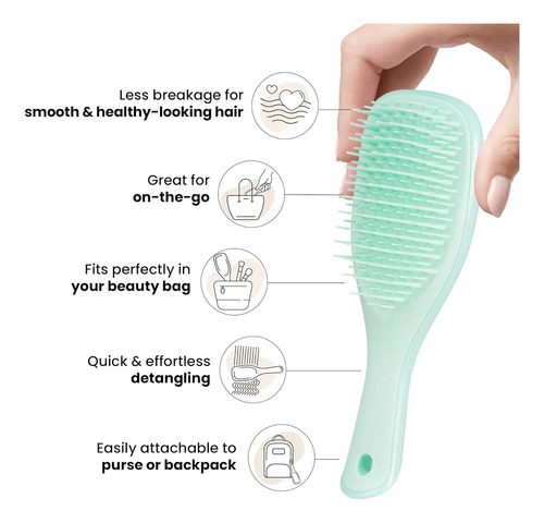 Tangle Teezer Ultimate Detangler - Minicepillo Desenredante - Imagen 2