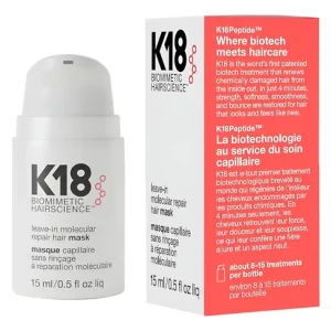 K18 Hair Máscara Restauradora 15ml
