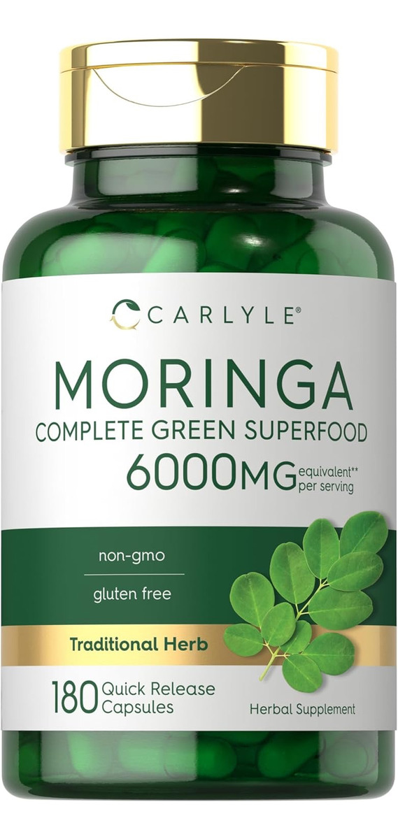 Carlyle Moringa Oleifera 6000mg 180 Capsulas