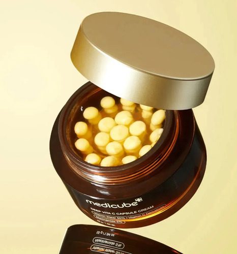 Medicube Deep Vita C Golden Capsule Cream Hidratante Facial - Imagen 5