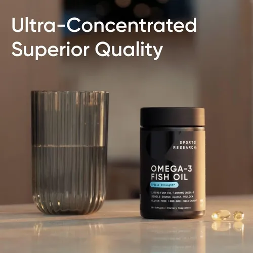 Sports Research Omega-3 - 120 Cápsulas - Image 5